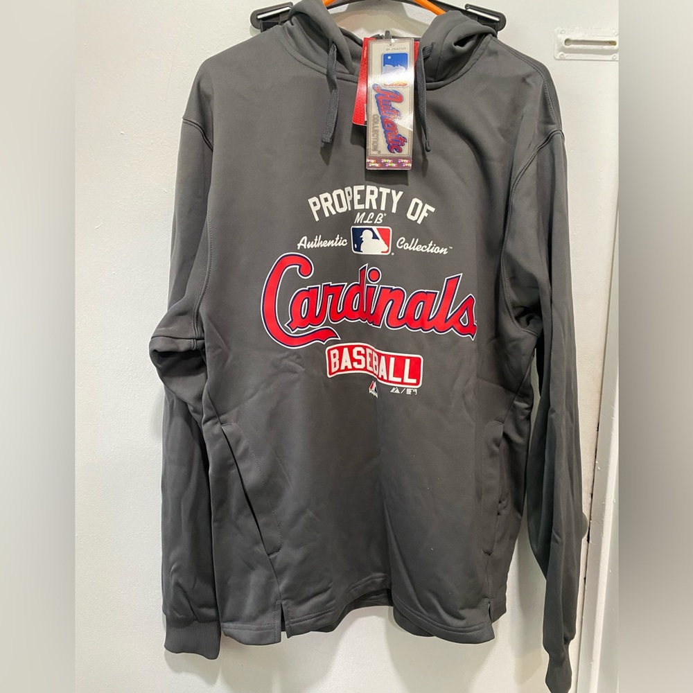 Majestic Cardinals baseball hoodie (C329)